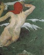 Paul Gauguin Wave of goddess France oil painting artist